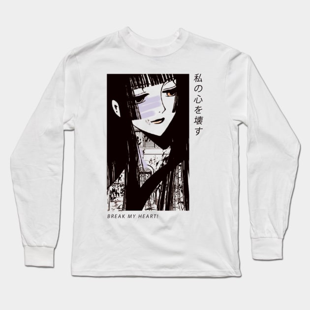 xxxHOLiC ''BREAK MY HEART'' V2 Long Sleeve T-Shirt by riventis66